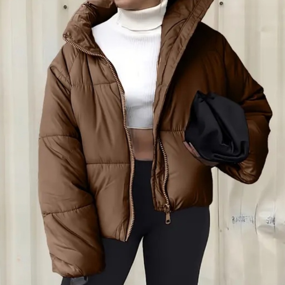Brown Puffer Jacket